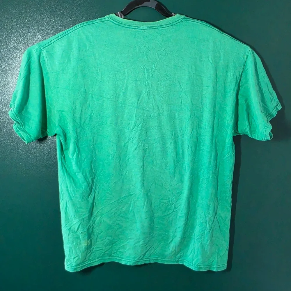 Popeye the Sailor Man Spinach Graphic T-Shirt Green Mens XL Short Sleeve Tee